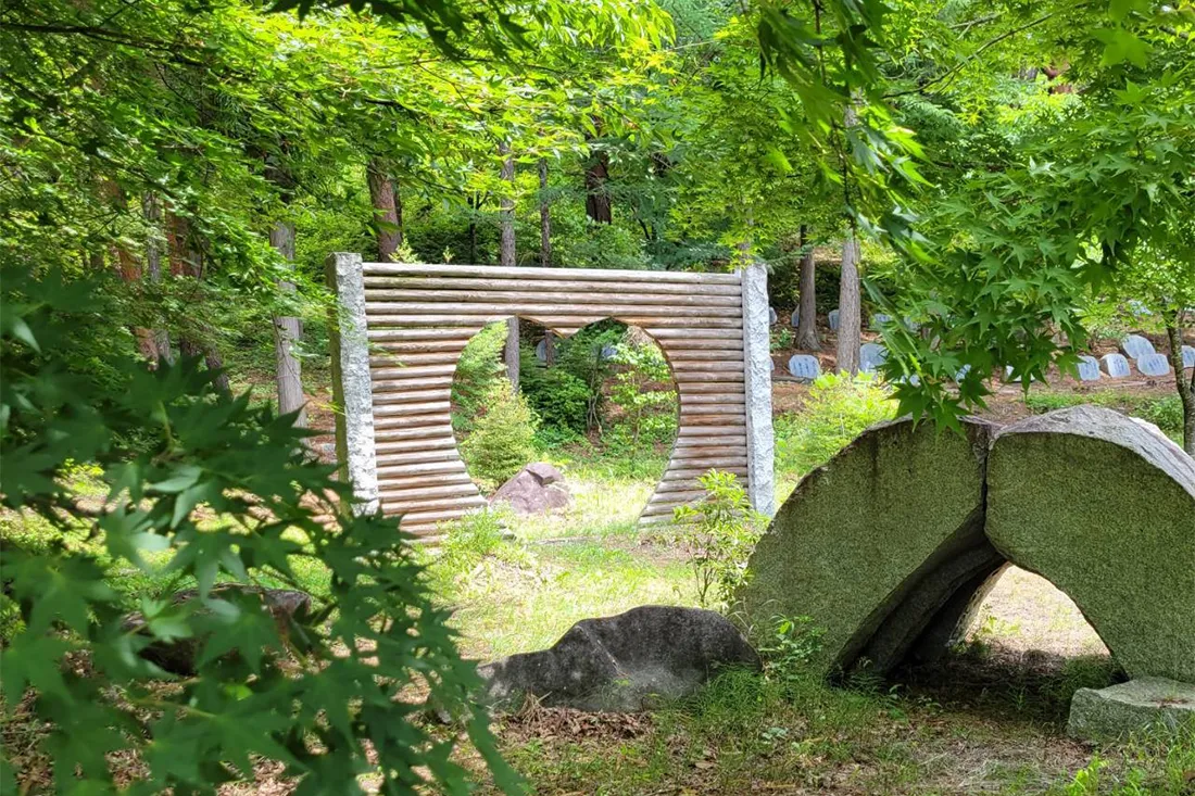 遊歩道の写真