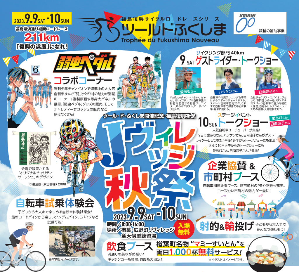 福島復興サイクルロードレースシリーズ　ツールドふくしま