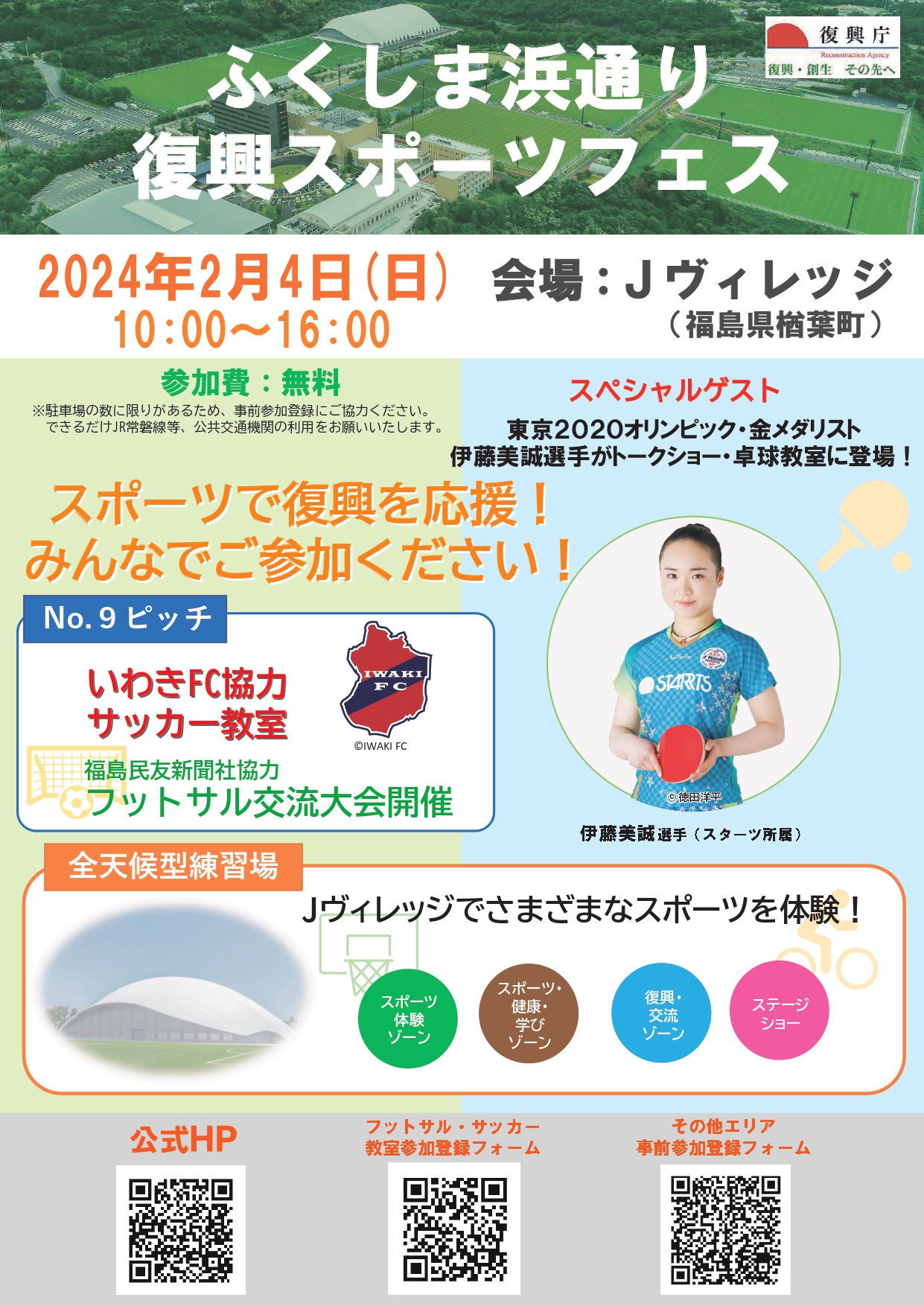 福島浜通り復興スポーツフェス