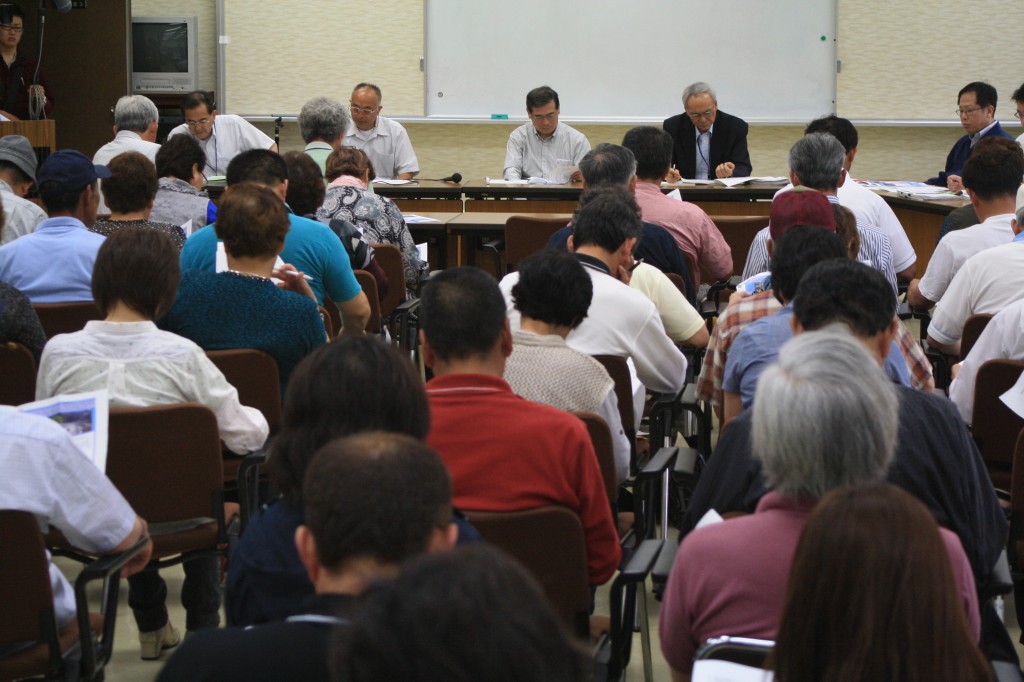 住民懇談会のようす画像