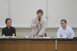 新までいな村構想推進準備委員会での協議のようす1