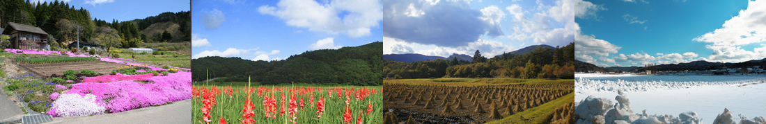 飯舘村の風景